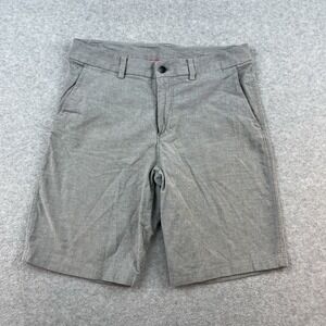 Lululemon Men's Gray Commission Short Golf Chino Shorts Stretch 11" Size‎ 36